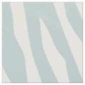 Cloud Blue Zebra Print Large Scale Stoff (Nahaufnahme)