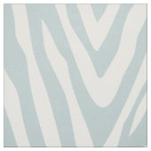 Cloud Blue Zebra Print Large Scale Stoff (Muster)