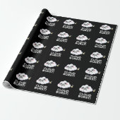 Cloud Burst Funny Cloud Furz Puff Dark BG Geschenkpapier (Ungerollt)