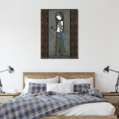 "Cloud Burst" Steampunk Aviatrix Fairy Canvs Print Leinwanddruck (Insitu (Schlafzimmer))