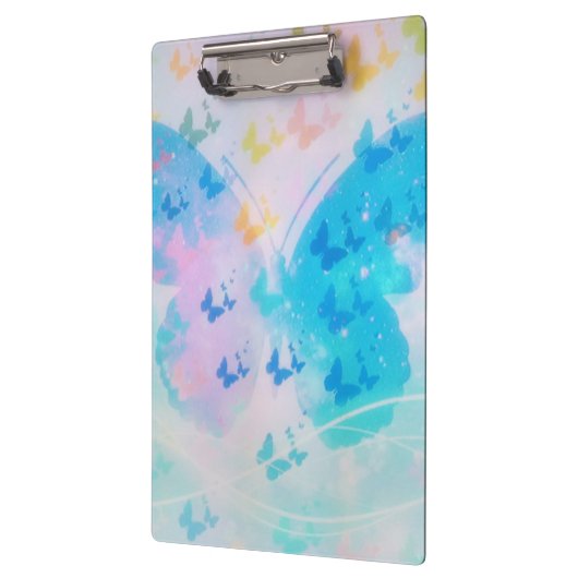 Cloud Butterfly-Notebook Klemmbrett (Links)