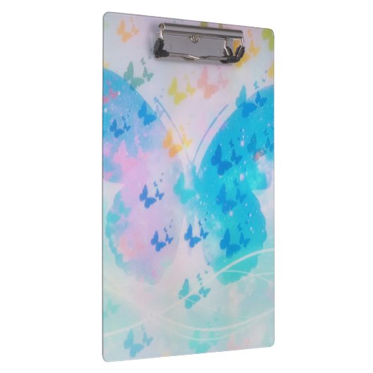 Cloud Butterfly-Notebook Klemmbrett (Rechts)