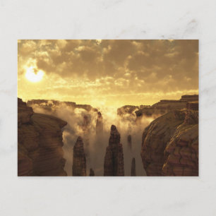 Cloud Canyon Postcard Postkarte