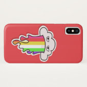 Cloud Case-Mate Barely iPhone X Hülle (Rückseite (Horizontal))