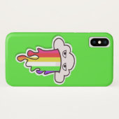 Cloud Case-Mate Barely iPhone X Hülle (Rückseite (Horizontal))