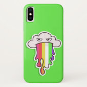 Cloud Case-Mate Barely iPhone X Hülle (Rückseite)