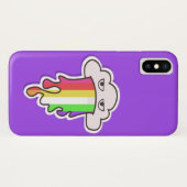 Cloud Case-Mate Barely iPhone X Hülle (Rückseite (Horizontal))