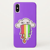 Cloud Case-Mate Barely iPhone X Hülle (Rückseite)