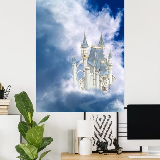Cloud Castle Poster (Heimbüro)