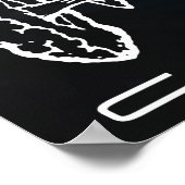 Cloud Chaser Poster Black (Ecke)