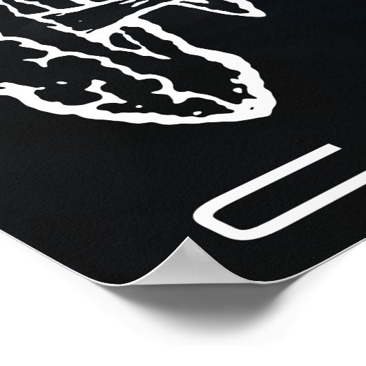 Cloud Chaser Poster Black (Ecke)