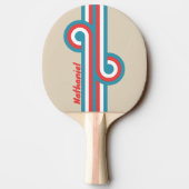 Cloud Chaser Stripe Loop mit Namen Tischtennis Schläger (Rückseite)