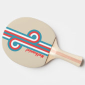 Cloud Chaser Stripe Loop mit Namen Tischtennis Schläger (Seitenansicht)