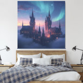 Cloud City of Light Leinwanddruck (Insitu (Schlafzimmer))