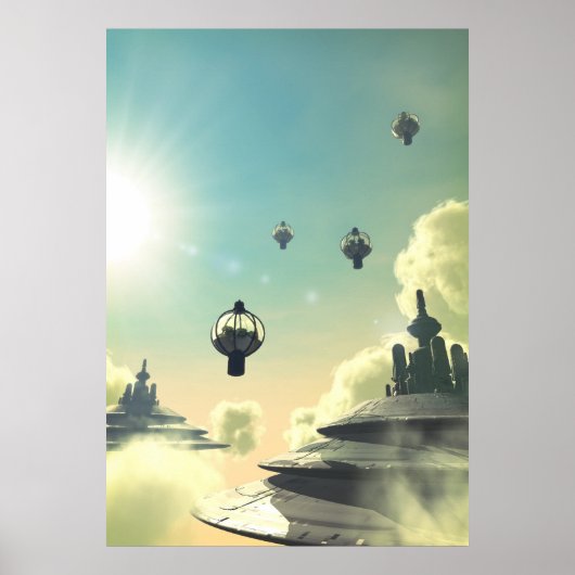 Cloud city poster (Vorne)