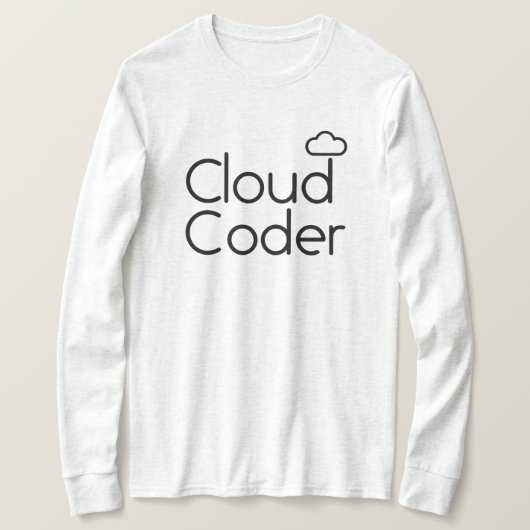 Cloud Coder T - Shirt (Design vorne)