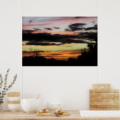 Cloud Colors Poster (Küche)