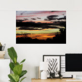 Cloud Colors Poster (Heimbüro)