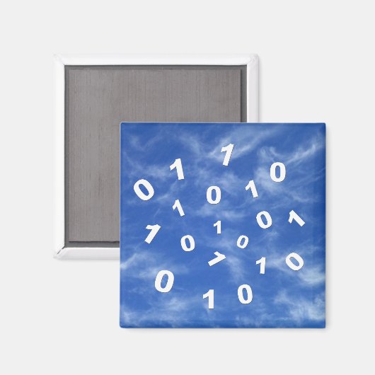 Cloud Computing Data Magnet (Vorderseite/Rückseite)