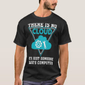 Cloud-Computing-Dateispeicher Datensicherungen gib T-Shirt (Vorderseite)
