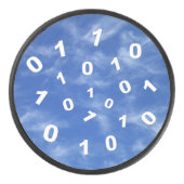 Cloud-Computing-Daten Eishockey Puck (Vorderseite)