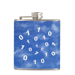 Cloud-Computing-Daten Flachmann