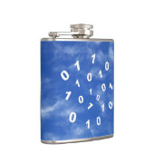 Cloud-Computing-Daten Flachmann (Rechts)