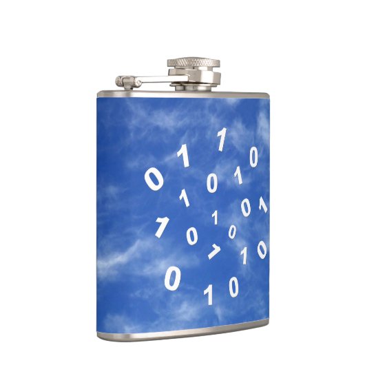 Cloud-Computing-Daten Flachmann (Rechts)