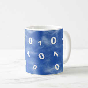 Cloud-Computing-Daten Kaffeetasse