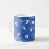 Cloud-Computing-Daten Kaffeetasse (Vorderseite Links)