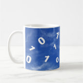Cloud-Computing-Daten Kaffeetasse (Links)