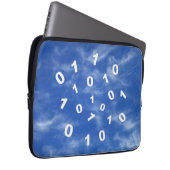 Cloud-Computing-Daten - Laptop-Sieb Laptopschutzhülle (Vorne Rechts)