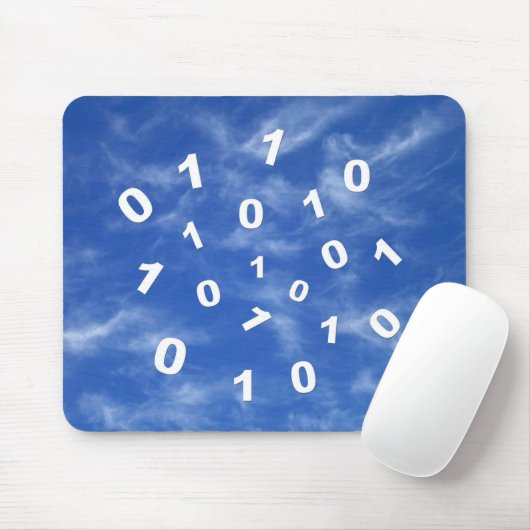 Cloud-Computing-Daten Mousepad (Mit Mouse)