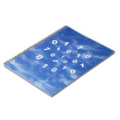 Cloud-Computing-Daten Notizblock (Linke Seite)