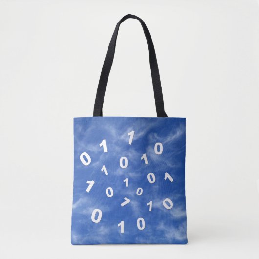 Cloud-Computing-Daten Tasche (Vorderseite)