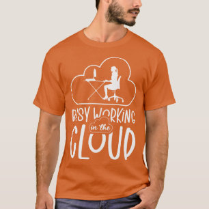 Cloud Computing Programmierer Codieren Beruflicher T-Shirt