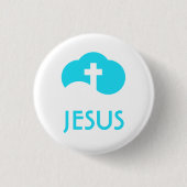 Cloud Cross Button (Vorderseite)