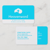 Cloud Cross (weiß) Visitenkarte (Vorne/Hinten)