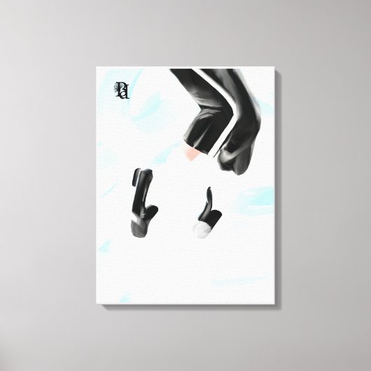 Cloud Dancer 001 #Abstract #MJ #MichaelJackson Leinwanddruck (Vorderseite)