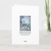 Cloud Dancer ArtCard Karte (Rückseite)