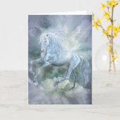 Cloud Dancer ArtCard Karte (Gelbe Blume)
