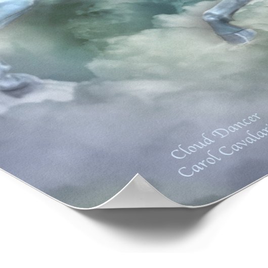 Cloud Dancer Fantasy Art Poster/Print Poster (Ecke)