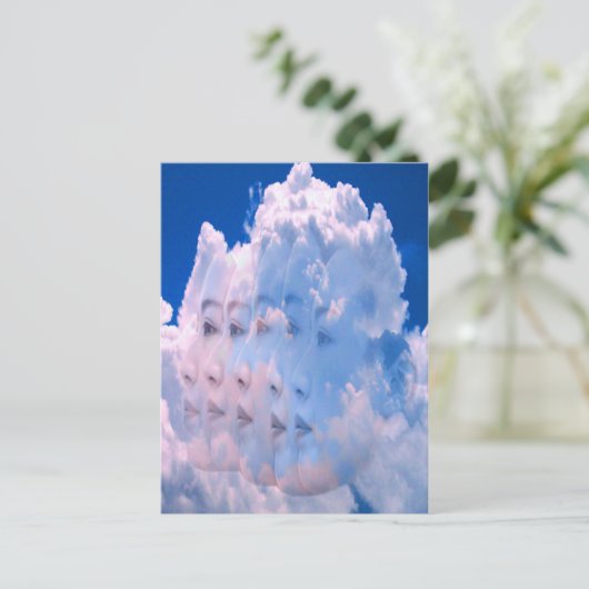Cloud Dream Postkarte (Stehend Vorderseite)