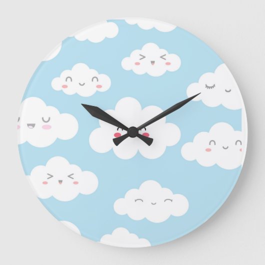 Cloud Dream Wall Uhr (Vorderseite)