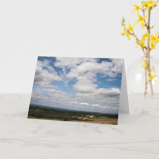 Cloud durch Cheshire Postcard Karte (Gelbe Blume)