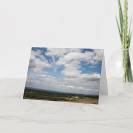 Cloud durch Cheshire Postcard Karte