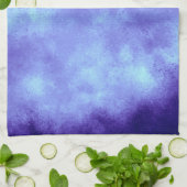 Cloud Effect Blue Storm Handtuch (Gefaltet)