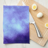 Cloud Effect Blue Storm Handtuch (Viertel Falte)