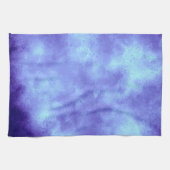 Cloud Effect Blue Storm Handtuch (Horizontal)