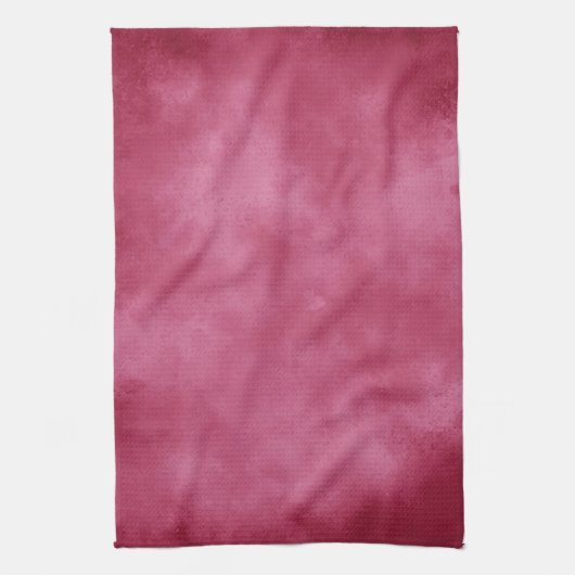 Cloud-Effekt Burgundy Blush Teetuch Geschirrtuch (Vertikal)